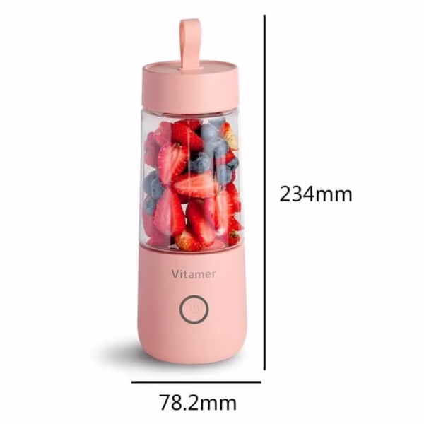 350ml Portable Blender Juicer Electric USB Rechargeable - Image 8