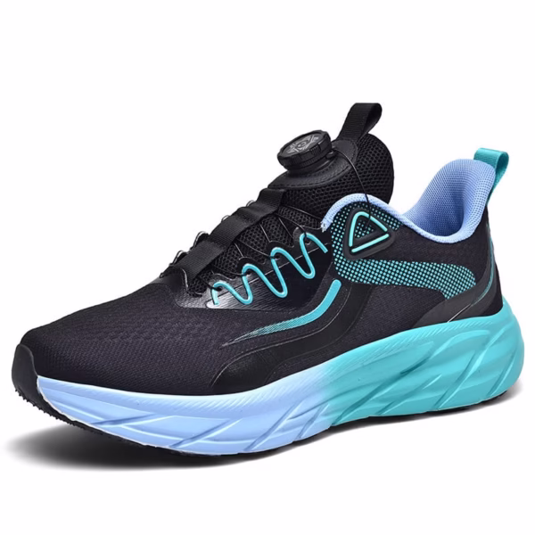 Mesh Breathable Casual Versatile Plus Size Soft Bottom Running Men Fashionable Sports Shoes - Image 3