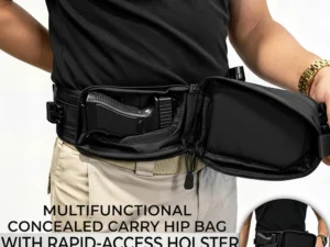 Compact tactical concealed carry fanny pack – view 2