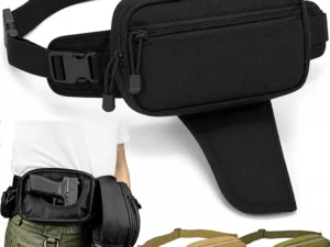 Compact tactical concealed carry fanny pack