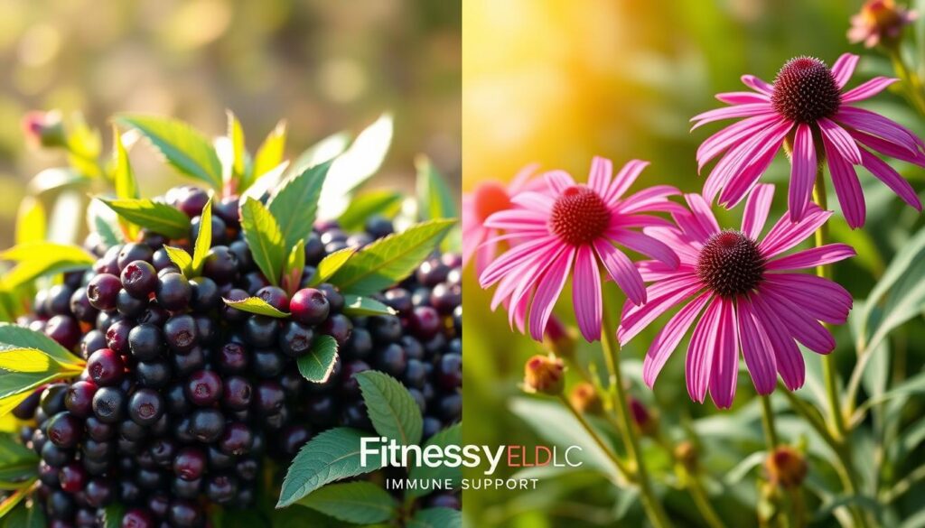 Elderberry vs. Echinacea