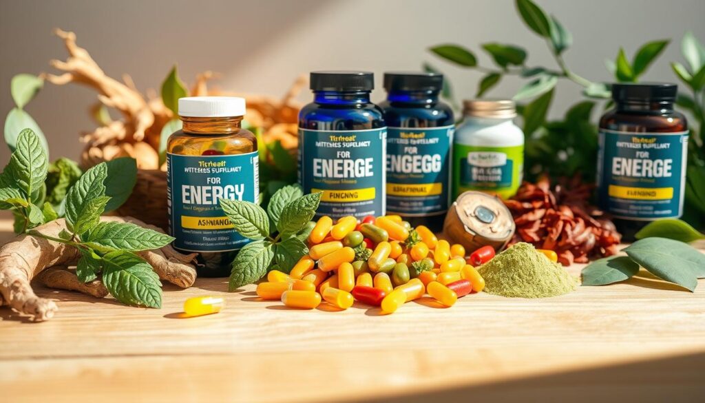 Herbal supplements for energy