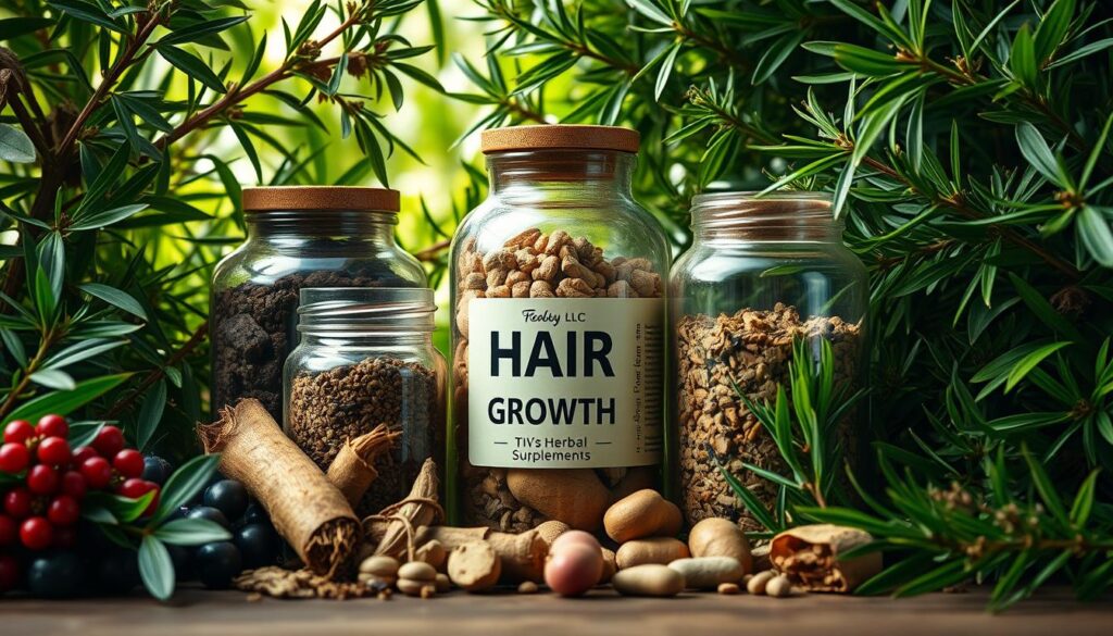 Herbal supplements for hair growth