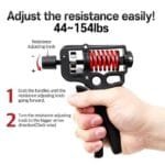 Elite Precision Adjustable Hand Gripper – Parallel Link Forearm & Wrist Strengthener - Image 4