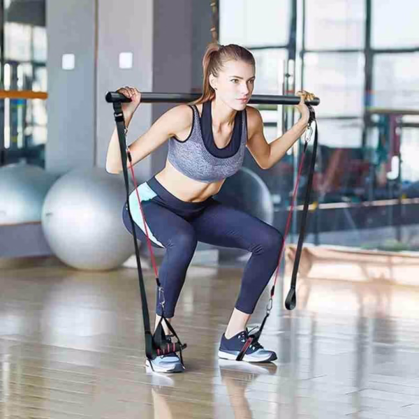Pilates Bar Kit With Resistance Bands - Image 9