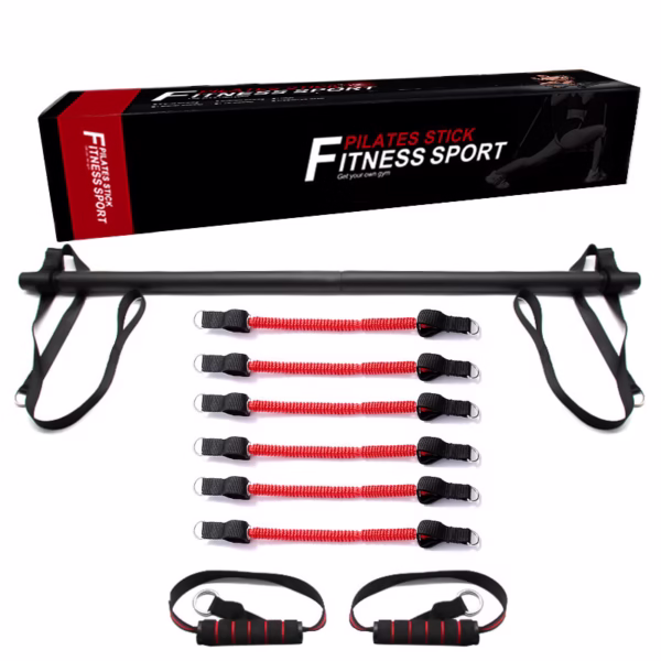 Pilates Bar Kit With Resistance Bands - Image 5