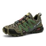 Fitness Eddy Men All-Terrain Hiking Shoes – Premium Nubuck Leather Outdoor Climbing & Trekking Sneakers - Image 5