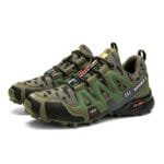 Fitness Eddy Men All-Terrain Hiking Shoes – Premium Nubuck Leather Outdoor Climbing & Trekking Sneakers - Image 4