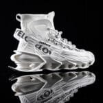Street-Matrix Thick-Soled High-Top Sneakers – Men's High-Aesthetic Breathable Basketball Shoes - Image 4