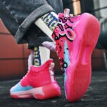 Luminous High-Top Basketball Shoes - Glow-in-the-Dark Athletic Sneakers - Image 10