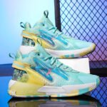 Luminous High-Top Basketball Shoes - Glow-in-the-Dark Athletic Sneakers - Image 2