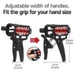Elite Precision Adjustable Hand Gripper – Parallel Link Forearm & Wrist Strengthener - Image 3