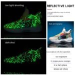 Luminous High-Top Basketball Shoes - Glow-in-the-Dark Athletic Sneakers - Image 9