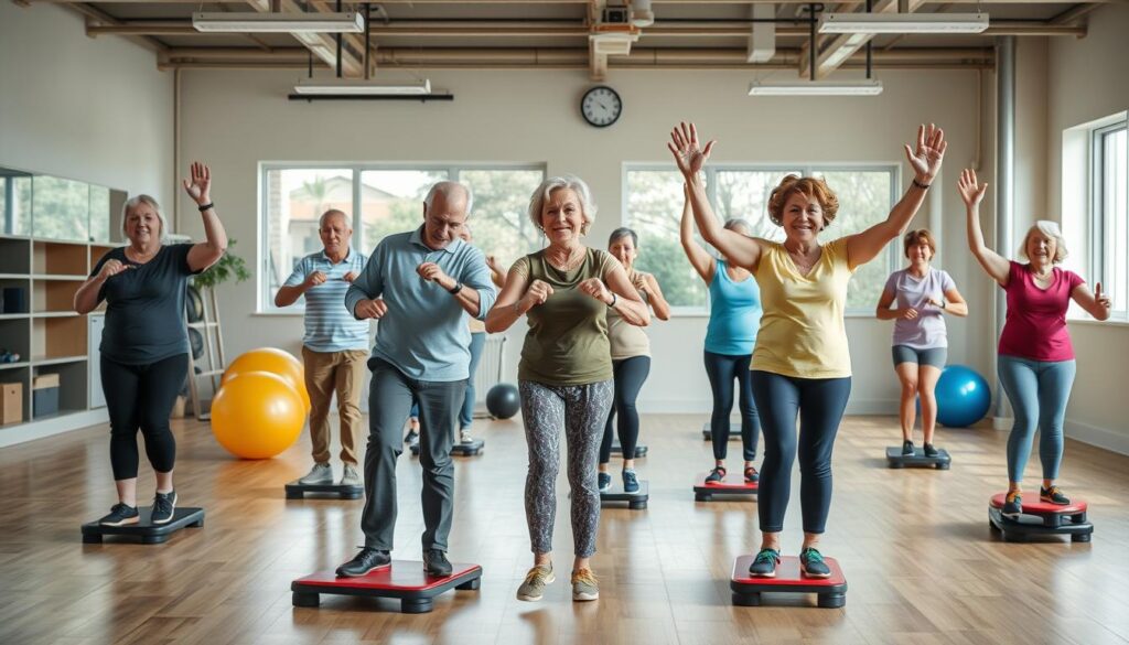 Functional fitness for aging adults