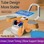 Ab Roller Wheel with Elbow Support - Core & Abs Workout Equipment