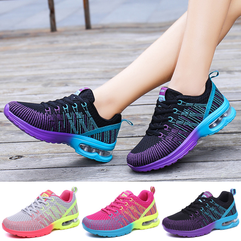 Breathable Women's Fitness Shoes – Lightweight Flying-Knit Casual Sports Sneakers 25 Breathable Women's Fitness Shoes – Lightweight Flying-Knit Casual Sports Sneakers