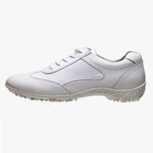 Women's Light Soft Casual Leather Waterproof Breathable Non-Slip Sneakers - Image 4