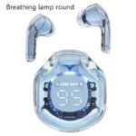 Transparent Charging Case Wireless Bluetooth Headset - Clear Earbuds - Image 3