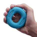 Adjustable Silicone Grip Ring (20-80 lbs) - Finger & Forearm Trainer - Image 3