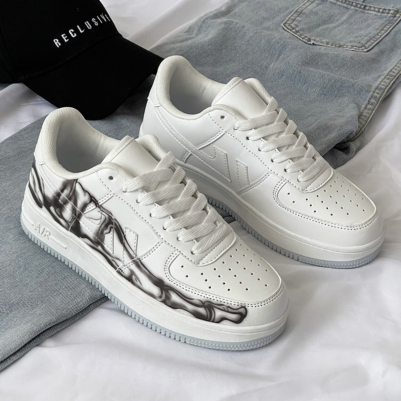 Graffiti Niche Sneakers Breathable Trendy Student Casual Sneakers
