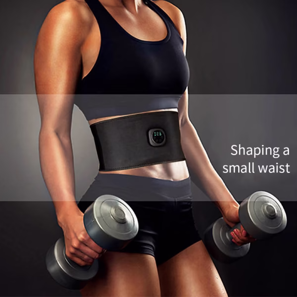 Smart Digital Display Fitness EMS Belt Abdominal Instrument - Image 3