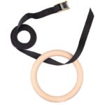 Fitness Eddy™ Elite Birch Gymnastic Rings – Professional Strength & Core Suspension Trainer - Image 4