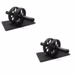 Fitness Equipment Muscle Abdominal Roller with Mat - Image 2