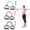 Latex Resistance Bands Workout Exercise Yoga