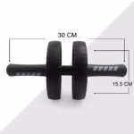 Fitness Equipment Muscle Abdominal Roller with Mat - Image 3