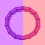 Fitness Ring Adjustable Sport Hoops Abdominal Thin Waist Exercise Detachable Massage Fitness Hoops Gym Home Training Weight Loss - Image 4