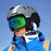 Smart Ski Equipment Protective Gear Winter Sports Helmet