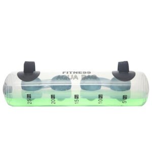 Transparent Cylindrical Weight-bearing Fitness Water Dumbbell - Image 2
