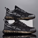Men's Fashion Casual Fly Woven Mesh Shoes - Image 8