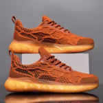 Men's Fashion Casual Fly Woven Mesh Shoes - Image 6