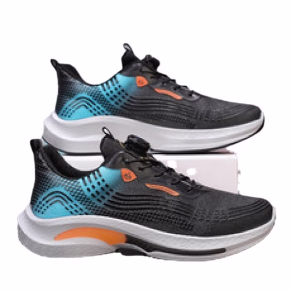 Fashionable Mesh Breathable Rotating Buckle Sneaker - Image 3