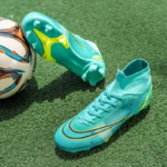 Football Boots Men's High Top AG Spike Artificial Turf - Image 4