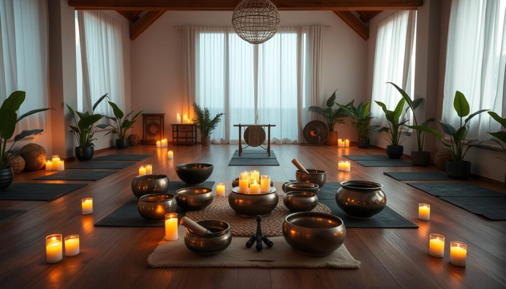 Sound healing in yoga