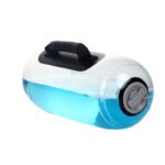 Transparent Cylindrical Weight-bearing Fitness Water Dumbbell - Image 8
