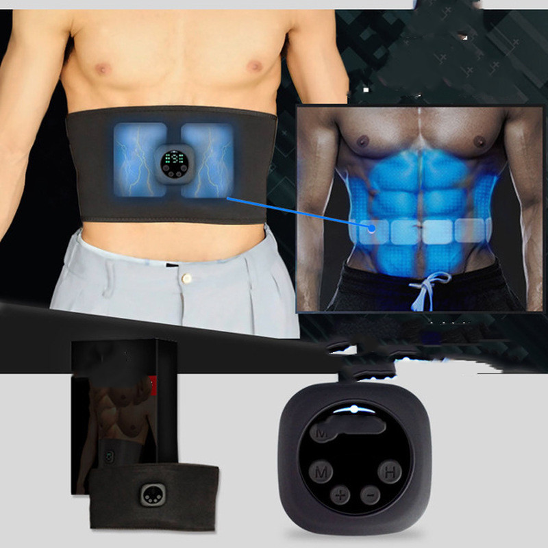 Belly Fat Vibrating Belt - Rechargeable with Workout Settings