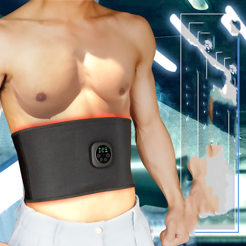 Belly Fat Vibrating Belt - Rechargeable with Workout Settings