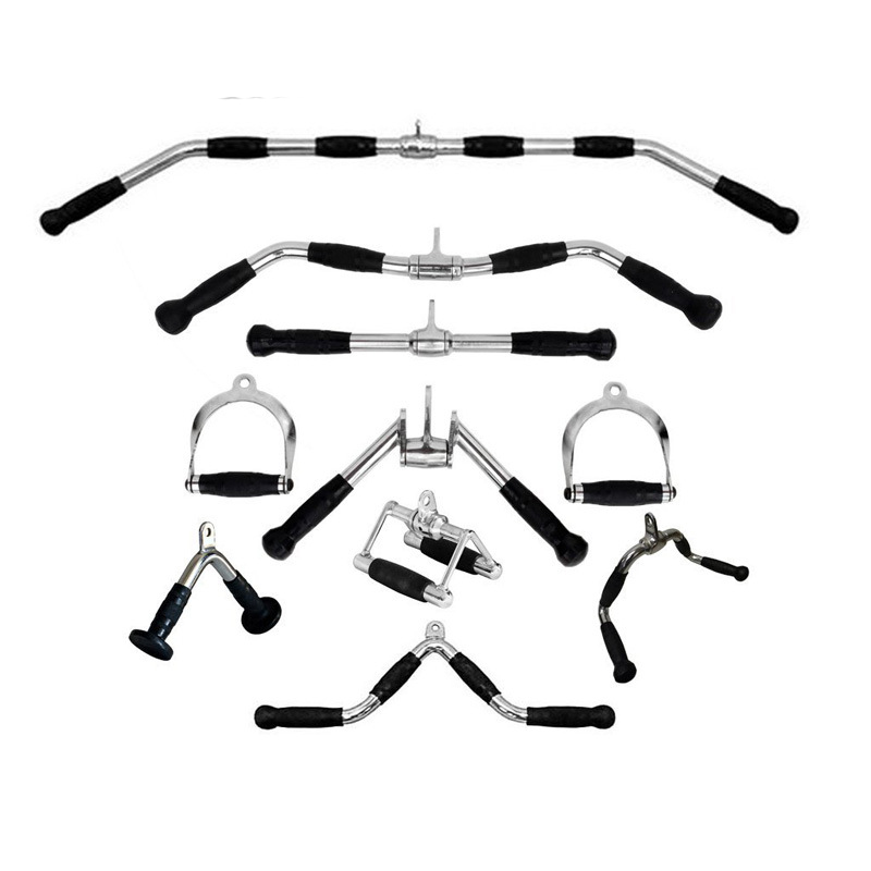 Comprehensive Cable Machine Attachment Set – Professional Gym Accessory Bundle