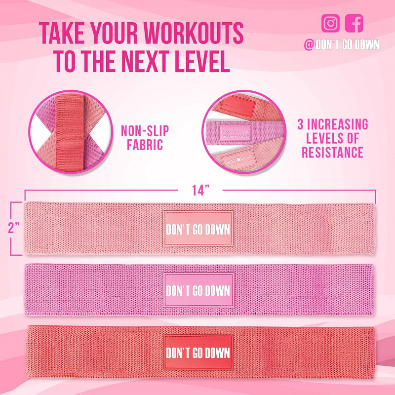 Customized Resistance Bands 3-Piece Set 8 Customized Resistance Bands 3-Piece Set