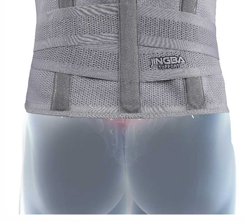 Sports Waist Support Brace – Polyester Fiber Fitness Waist Belt for Adults, Grey, Sizes S to XXL 24 Exercise waist protection fitness equipment