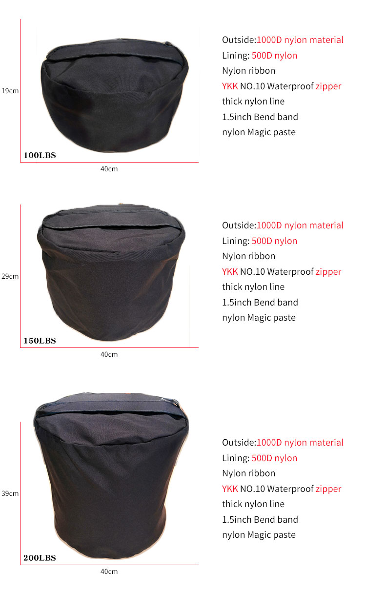 Fitness training weight-bearing sandbag
