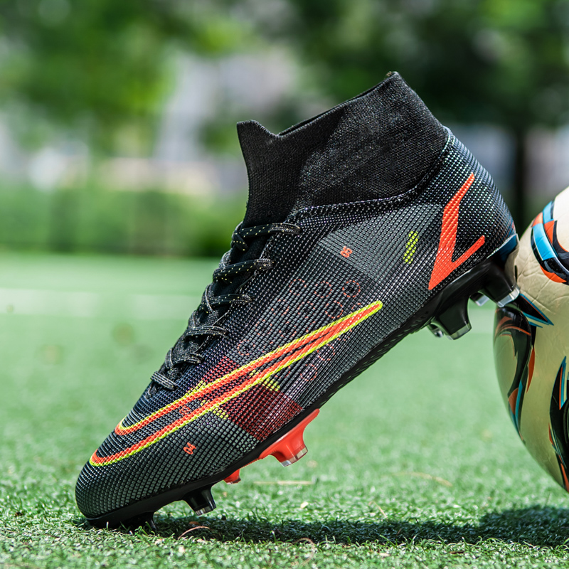 Football Boots Men's High Top AG Spike Artificial Turf 23 Football Boots Men's High Top AG Spike Artificial Turf