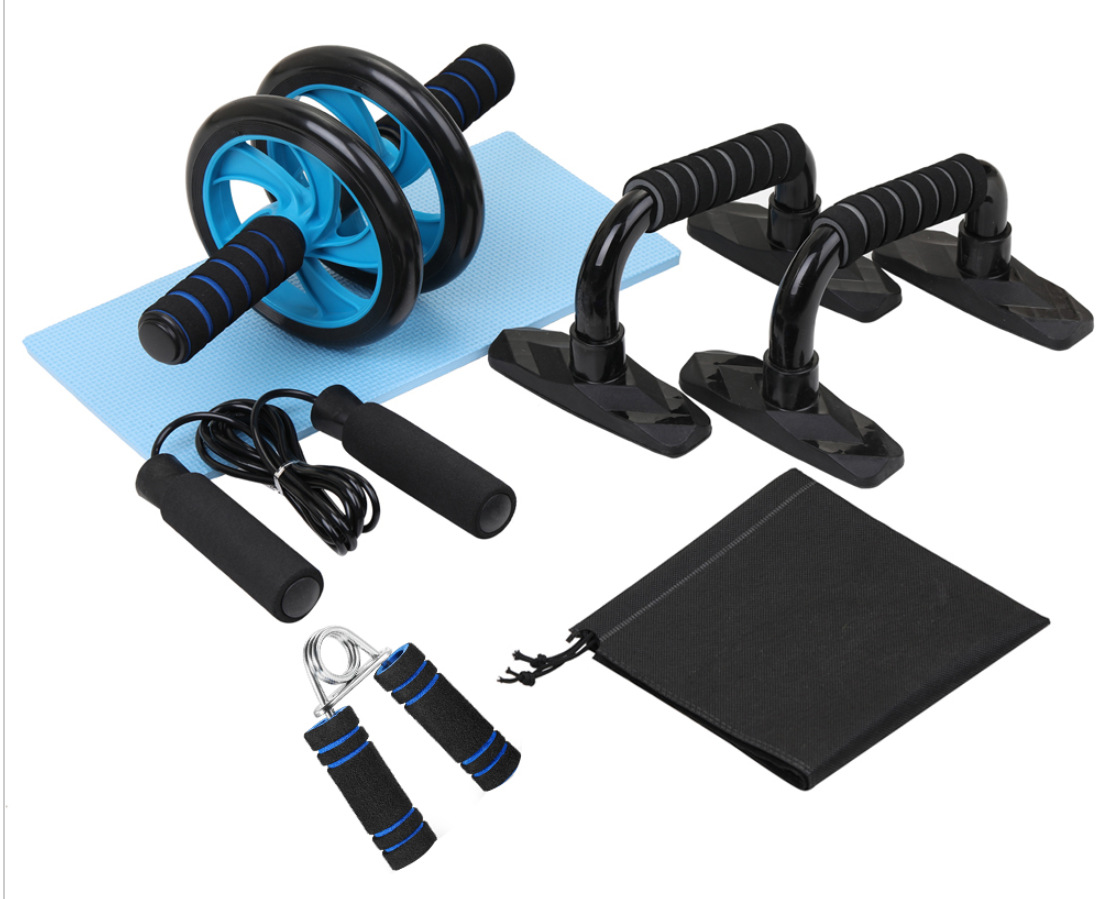 Push-up Bracket Set with Abs Roller, Jumping Rope and Pedal Resistance Pull Bar 19 Y15519.png
