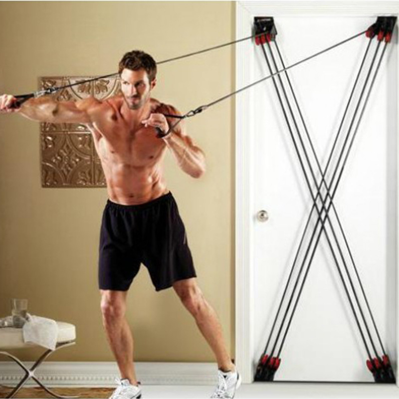 Rally Rope All-Around Rally Fitness Resistance Rope Pull Training Band On The Door