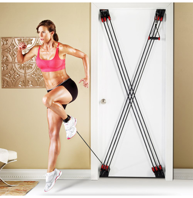 Rally Rope All-Around Rally Fitness Resistance Rope Pull Training Band On The Door