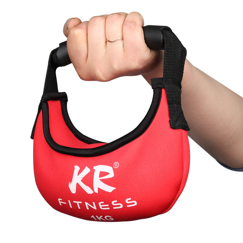 Soft kettlebell for squats and lower-body workouts