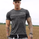 Short sleeve workout clothes - Image 3